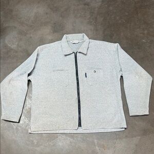 Columbia Men's Light Gray Zip-Up Jacket